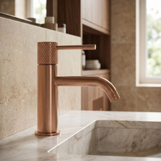 Umyvadlová baterie Rea Venti Brush Copper Low
