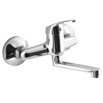 AQUALINE 35 nástěnná baterie, ramínko ploché 120mm, chrom 52029