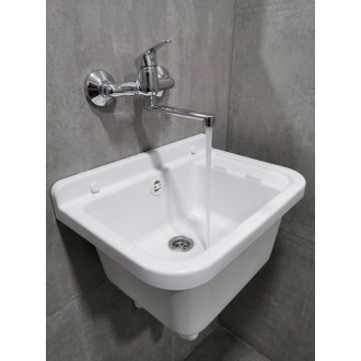 AQUALINE 35 nástěnná baterie, ramínko ploché 160mm, chrom