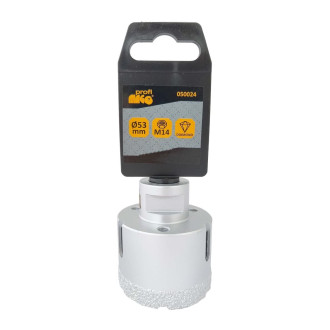 Korunka vykružovací diamantová M14 - 53 mm PHT Magg profi 050024