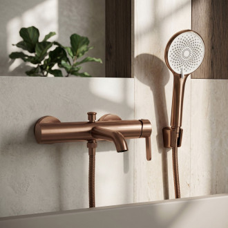 Koupelnová baterie REA Ontario Side Brush Copper