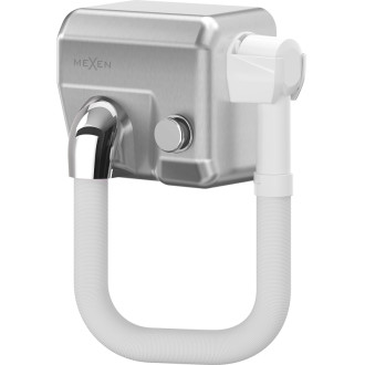 Mexen Aquis-P suszarka basenowa do włosów z wężem, 1000 W, inox - 70K210-01