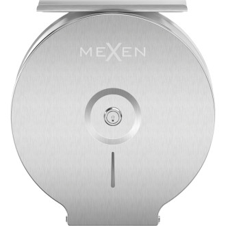 Mexen Spira-U+ pojemnik na papier toaletowy z półką na telefon, inox - 70K541-01