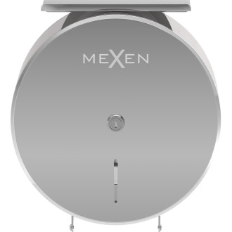 Mexen Spira-H+ pojemnik na papier toaletowy z półką na telefon, chrom - 70K561-00
