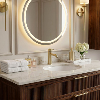 Rea Koupelnová baterie Rea Ontario Brush Gold REA-B5505