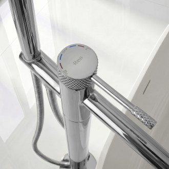 REA Volně stojící baterie Rea Venti Chrome REA-B9646