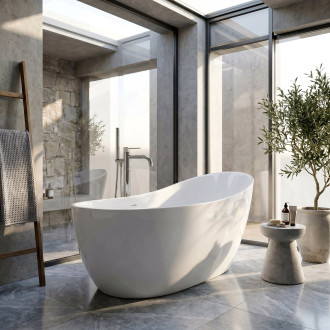 REA Volně stojící baterie Rea Venti Chrome REA-B9646
