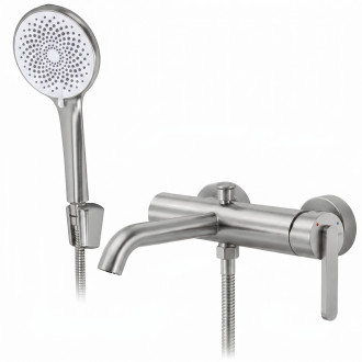 Rea REA Ontario Side Koupelnová baterie Brush Nickel REA-B6544 REA-B6544