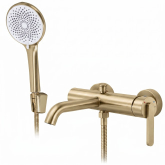 Rea REA Ontario Side Koupelnová baterie Brush Gold REA-B6547 REA-B6547