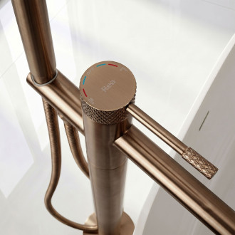 Volně stojící baterie Rea Venti Brush Copper