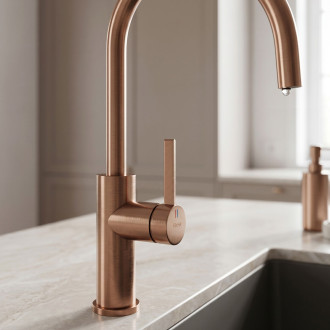 Kuchyňská baterie REA Rivo Brush Copper