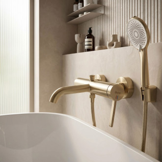 Koupelnová baterie REA Rivo Brush Gold