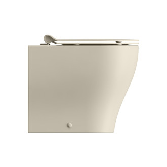 TONO WC mísa stojící, Geniusflush, 36x53cm, spodní/zadní odpad, creta dual-mat