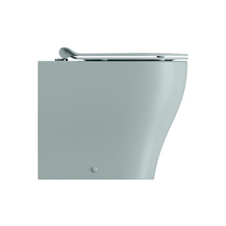 TONO WC mísa stojící, Geniusflush, 36x53cm, spodní/zadní odpad, ghiaccio dual-mat