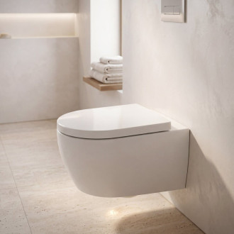 TECEloft WC se sedátkem softclose závěsné TECE bílé cyklonové splachování 9.700.224