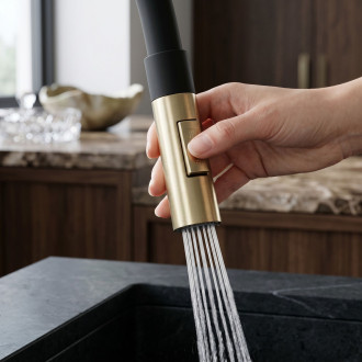 Kuchyňská baterie REA Lago Brush Gold
