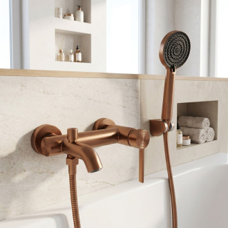 Vanová baterie Rea Foster Brush Copper
