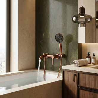 Vanová baterie Rea Foster Brush Copper
