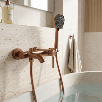 Vanová baterie Rea Foster Brush Copper
