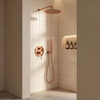 Podomítková sprchová sada Rea Venti Copper + BOX