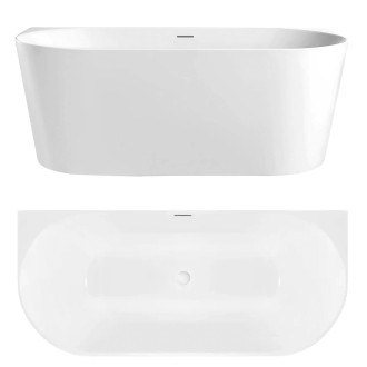 REA Akrylátová vana CAPRI SLIM 150cm REA-W0503