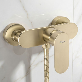Sprchová baterie REA DROP Brush Gold