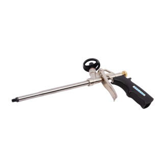 Pistole XTLINE kovová teflonová na PU pěny s kovovou regulací 330 mm XT0193
