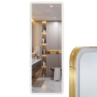 Zrcadlo LED Classico 60x170cm Brush Gold