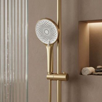 Sprchová hlavice REA JS-020 BRUSH GOLD