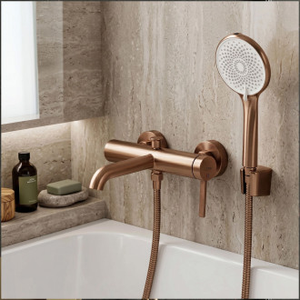 Sprchová hlavice REA JS-020 BRUSH COPPER