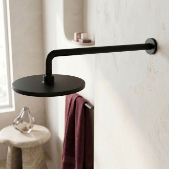 Kulatá dešťová sprcha REA JS-021B Black
