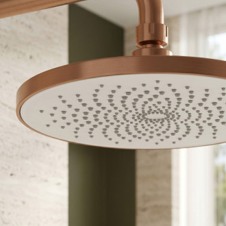 Kulatá dešťová sprcha REA JS-021BRG Brush Copper