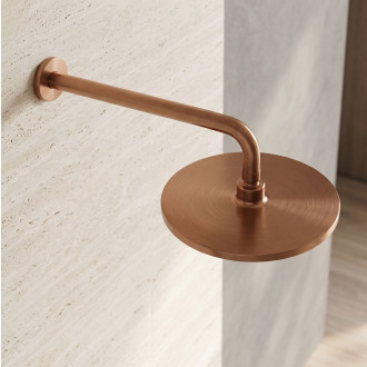 Kulatá dešťová sprcha REA JS-021BRG Brush Copper