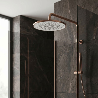 Kulatá dešťová sprcha REA JS-021BRG Brush Copper