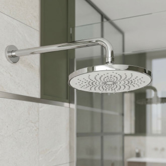 Kulaté sprchové rameno REA JS-9021 40cm Chrome
