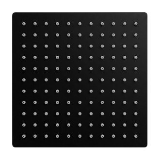 Čtvercová hlavová sprcha REA JS-P015B 25cm Black
