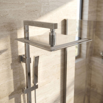 Čtvercová hlavová sprcha REA JS-P015 25cm Chrome