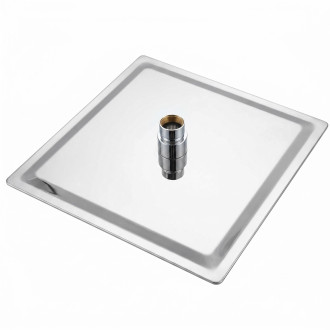 Čtvercová hlavová sprcha REA JS-P015 25cm Chrome