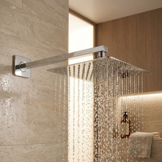 Sprchové rameno čtvercové REA JS-9022 40cm Chrome