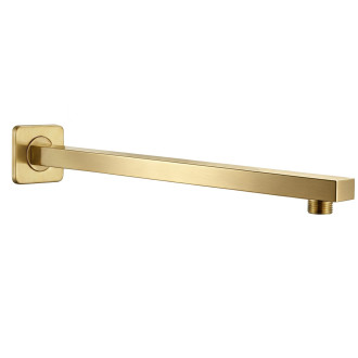Sprchové rameno čtvercové REA JS-9022BG 40cm Brush Gold