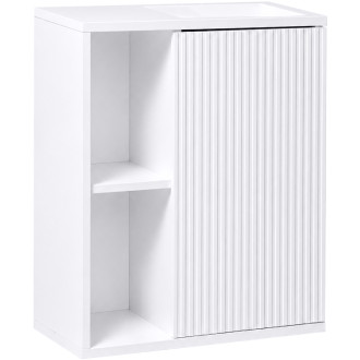CERANO - Umyvadlová skříňka pro WC Sofia - bílá matná - 49,5x62x25 cm