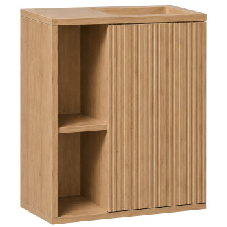 CERANO - Umyvadlová skříňka pro WC Sofia - dub medový - 49,5x62x25 cm