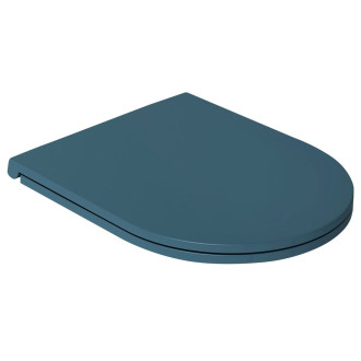 INFINITY WC sedátko, SLIM, Soft Close, Easy Take, zelená petrol 40KF0545I