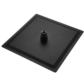 Čtvercová hlavová sprcha REA JS-P015B 30cm Black