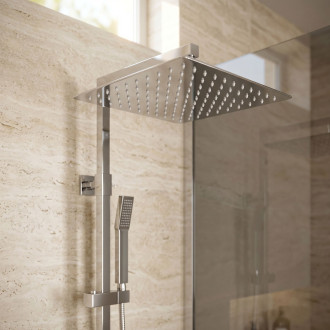 Čtvercová hlavová sprcha REA JS-P015 30cm Chrome