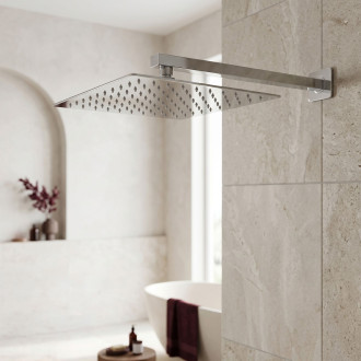 Čtvercová hlavová sprcha REA JS-P015 30cm Chrome