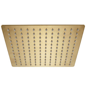 Rea Čtvercová hlavová sprcha REA JS-P015BG 30cm Brush Gold REA-P0616