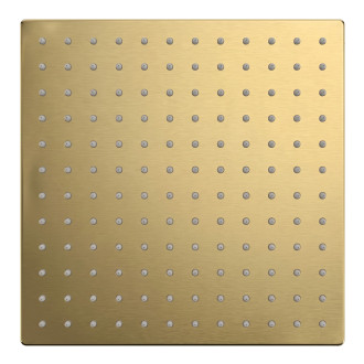 Čtvercová hlavová sprcha REA JS-P015BG 30cm Brush Gold