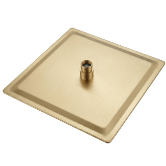 Čtvercová hlavová sprcha REA JS-P015BG 30cm Brush Gold