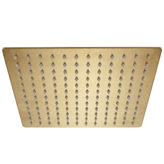 Čtvercová hlavová sprcha REA JS-P015BG 30cm Brush Gold